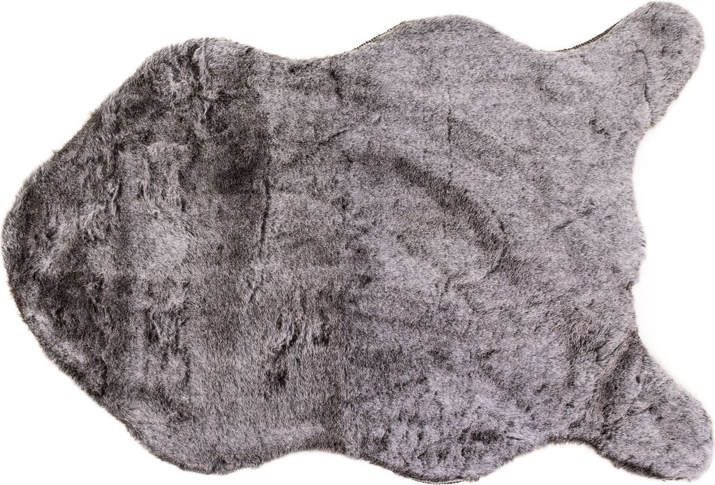 Noor Living 83125 Cozy Moments Syntetik Dekofell grau – ca. Produktbild 