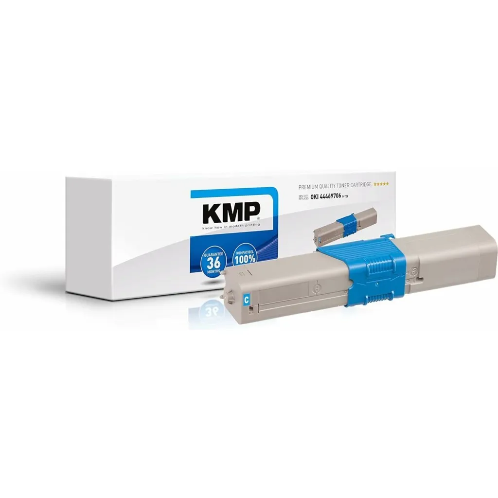 Toner Compatibile KMP O-T28 Ciano (44469706) per Stampanti Laser OKI
