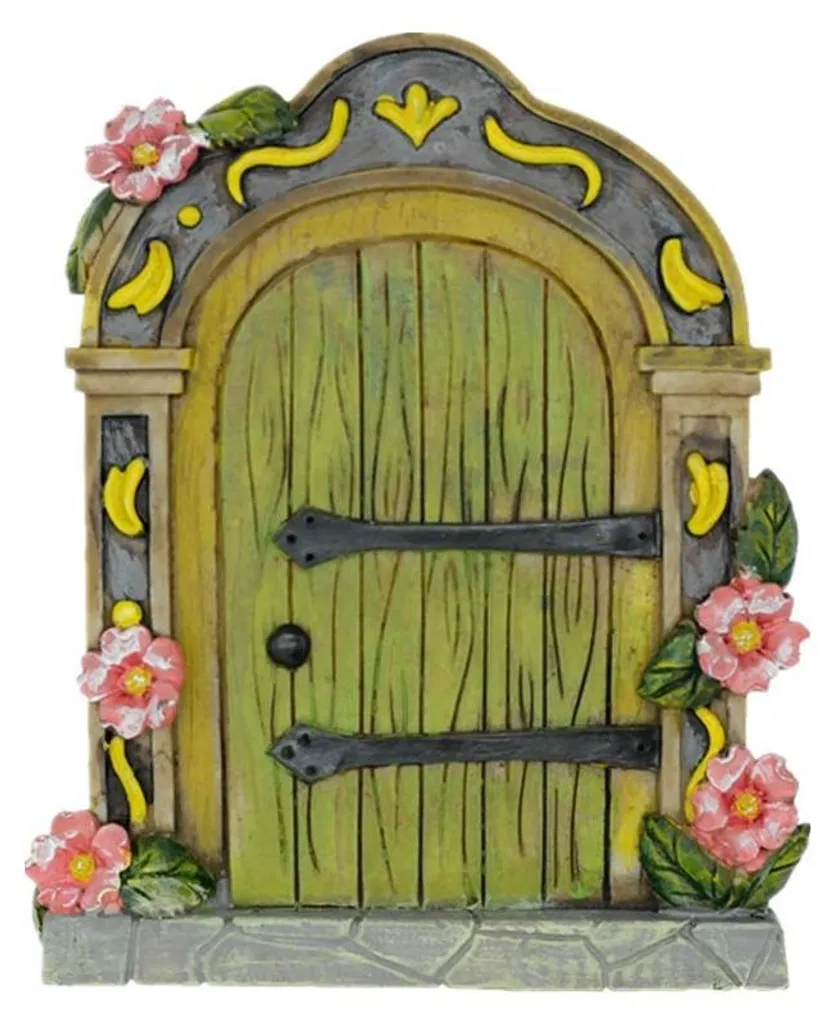 Porte des fées mystique avec cadeaux magiques - Entrée nains de jardin