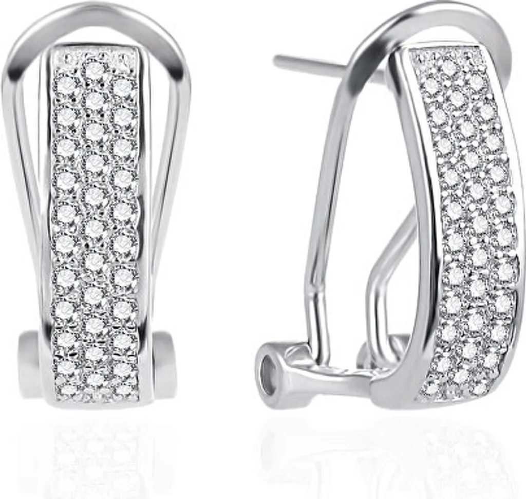 Regalo Donna Ideale: Orecchini Argento AGT-E026KKW con Zirconi