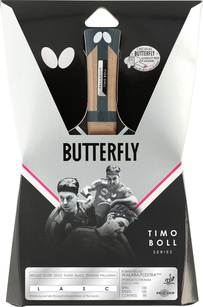 Butterfly Tischtennisschläger Timo Boll Paladium | Racket Schläger Tischtennis