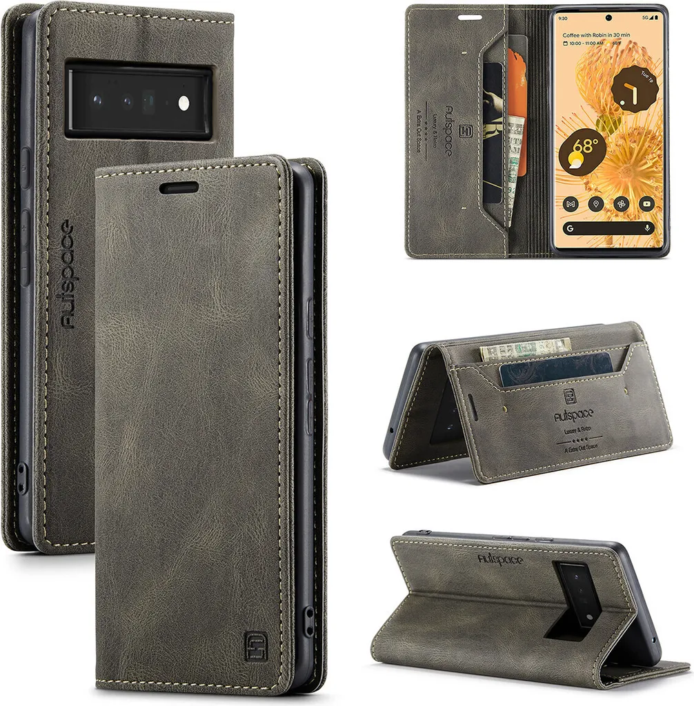Specifiche Custodia Pixel 6 Pro Rame - Portafoglio TPU & PU Leather