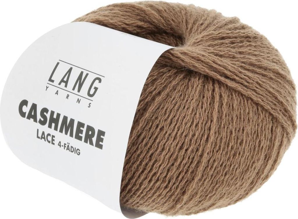 Lang Yarns - Cashmere Lace 0139 hellbraun