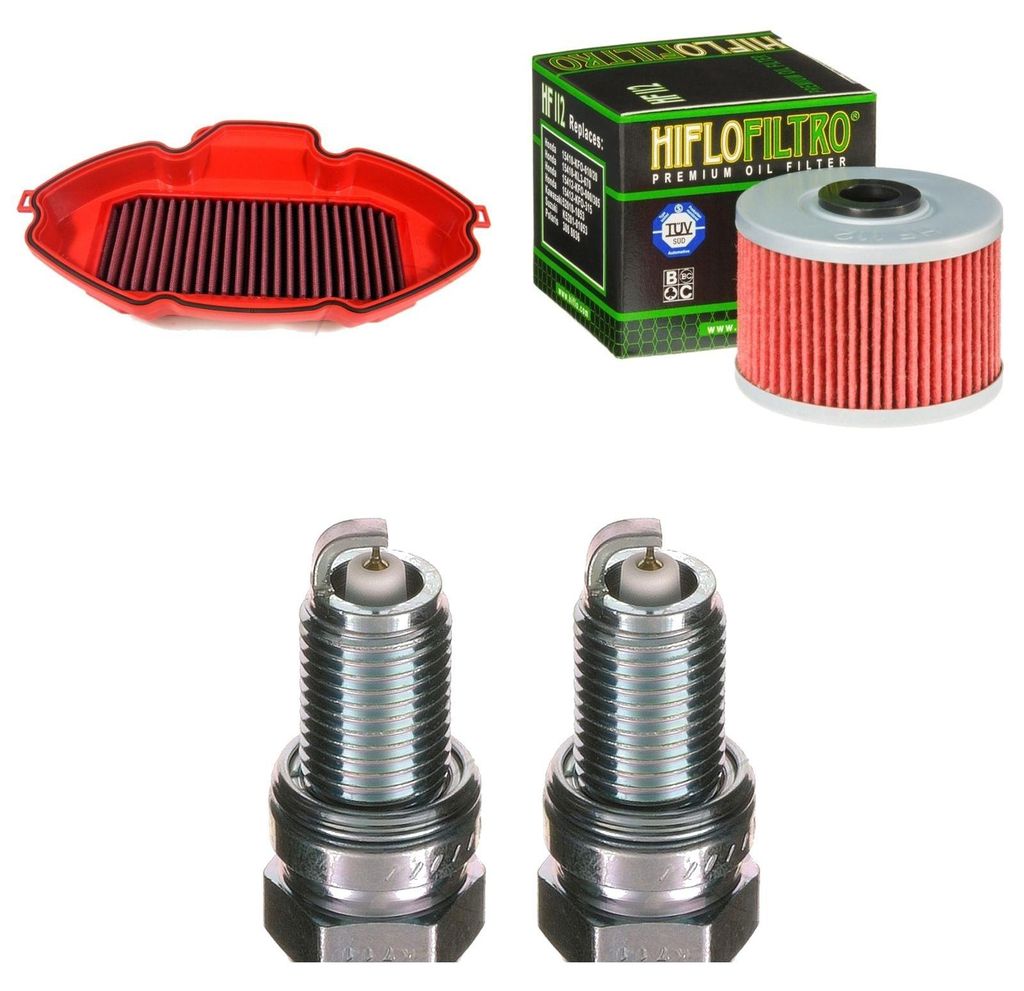 Service-Kit für Honda CBR 250 RA ABS 2011-2015 Luftfilter Ölfilter Zündkerzen von pamoto - Neu