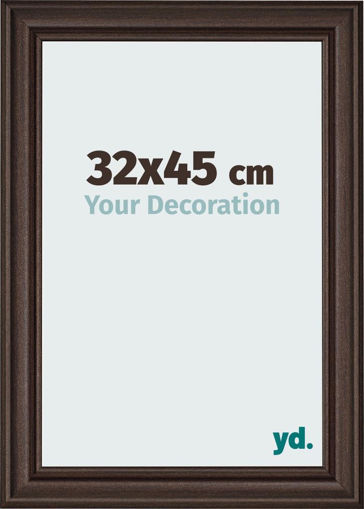 Bilderrahmen, 32x45 cm, Eiche Dunkel, MDF, Lazio