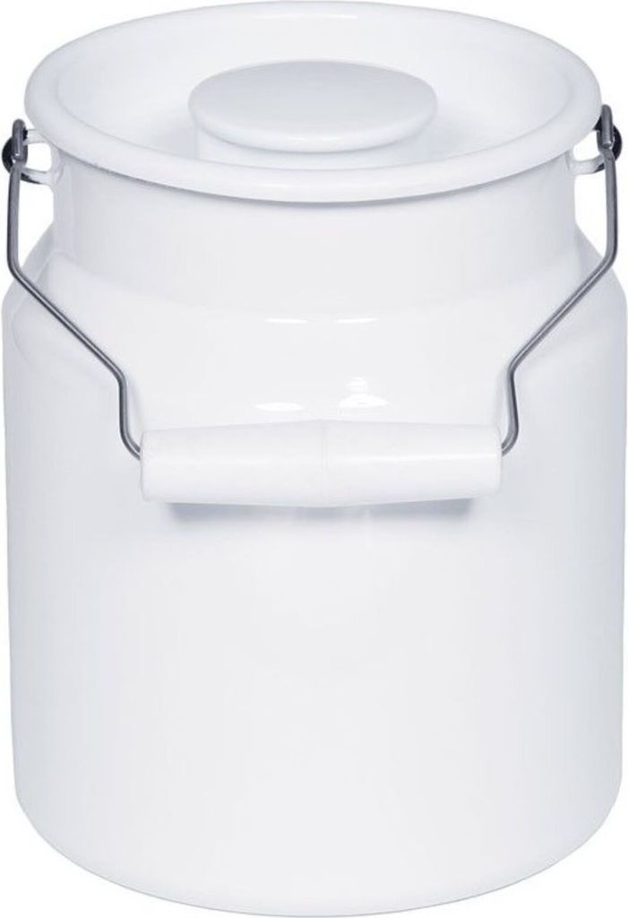 Riess Pot à lait avec couvercle 3 litres H : 20cm Emaille Image du produit 