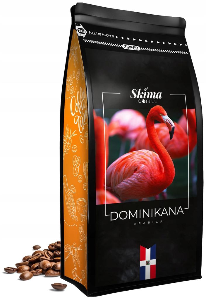 Kaffeebohnen 1 kg DOMINIKANISCHE REPUBLIK 100 % Arabica Produktbild 