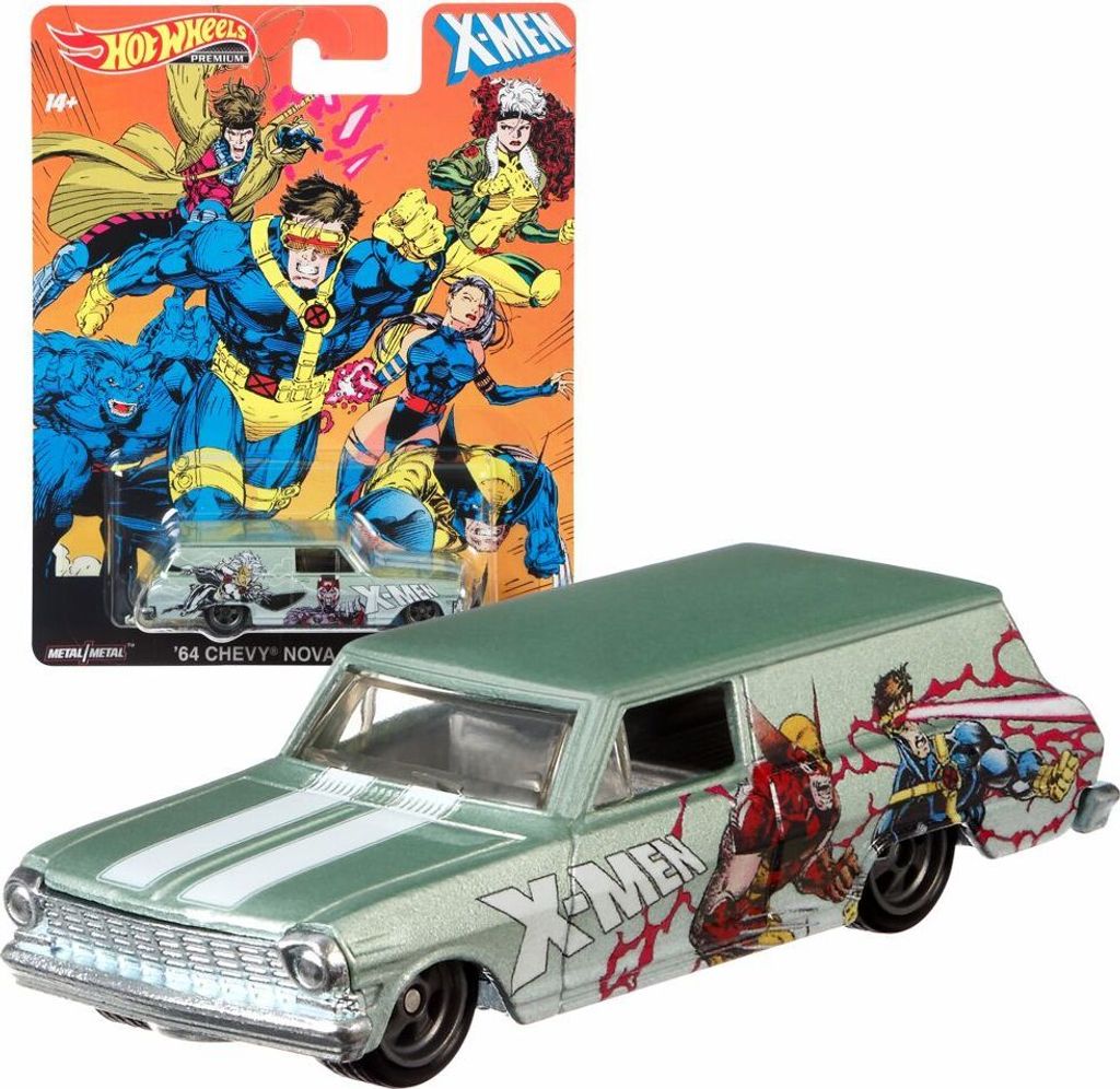 Mattel FYN93 - Hot Wheels Premium Car Pop Culture 64 Nova Delivery