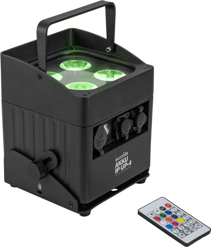 EUROLITE AKKU IP UP-4 QCL Spot QuickDMX MK2