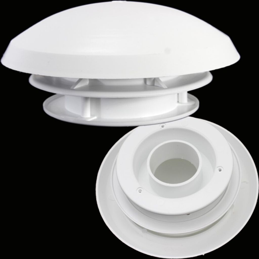 Ventilatore a fungo per tetto caravan caravan barca bianco Immagine del prodotto 