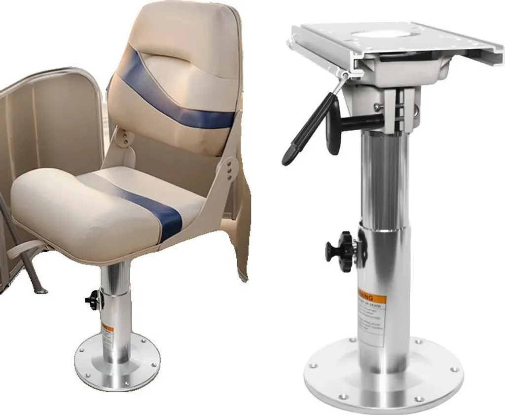 Remplacer votre pied de siège bateau instable par ce modèle coulissant