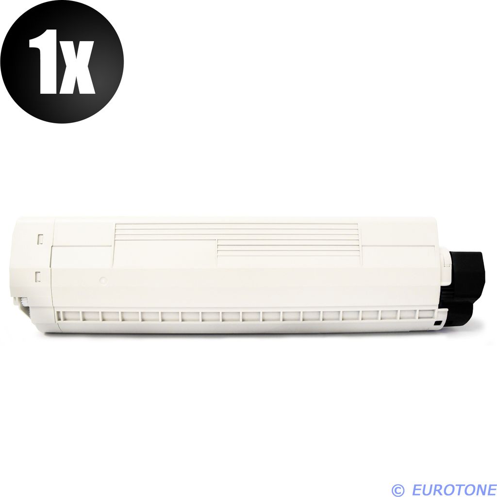 1x XXL Eurotone Toner Alternative für OKI 43487712 Black Schwarz