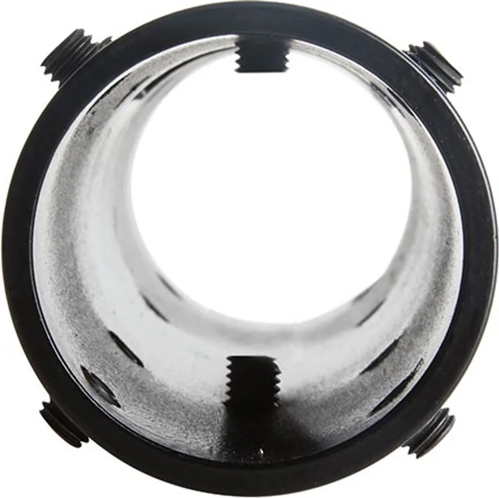 B-Tech BT7824 Raccord d'Extension de Tuyau Noir pour Fixation Plafond
