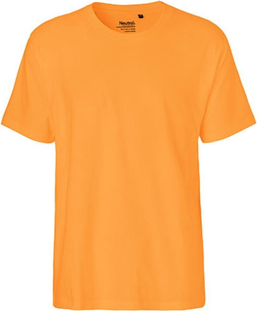 Neutral O60001 | Herren Classic T-Shirt / 100% Fairtrade Baumwolle - Farbe: Okay Orange - Größe: M