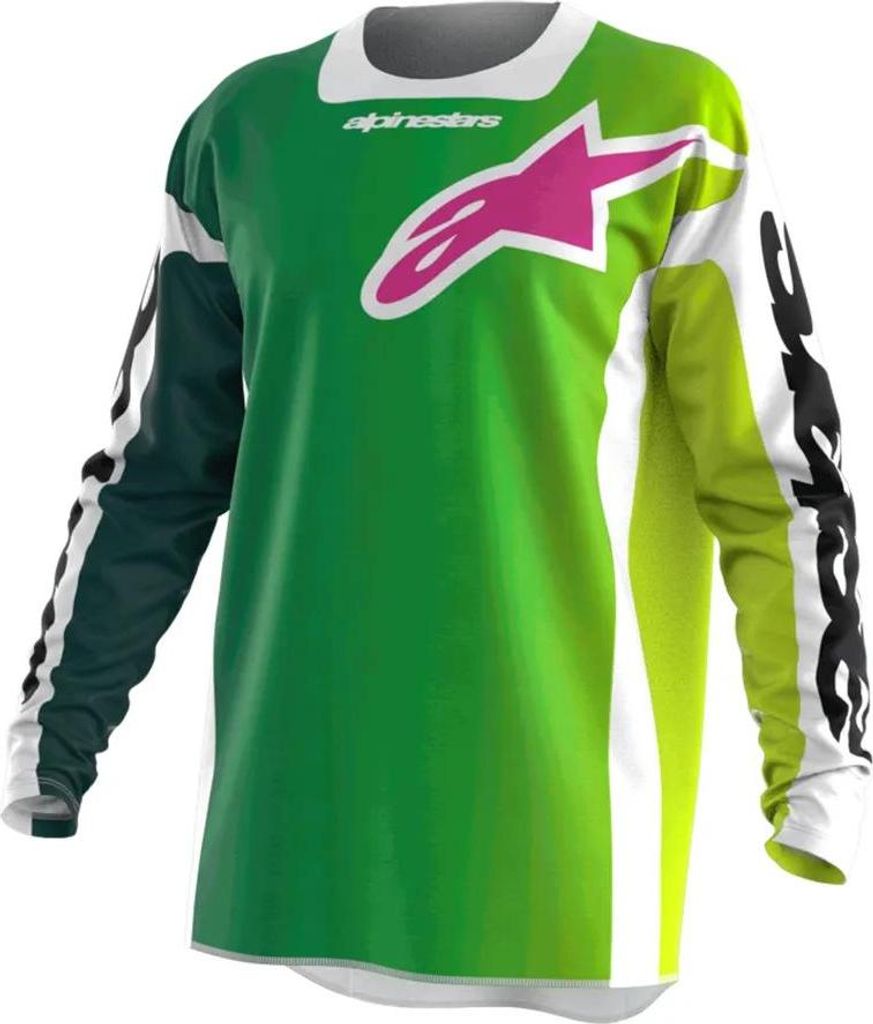 Alpinestars Fluid Portl Maglia da motocross giovanile, Immagine del prodotto 