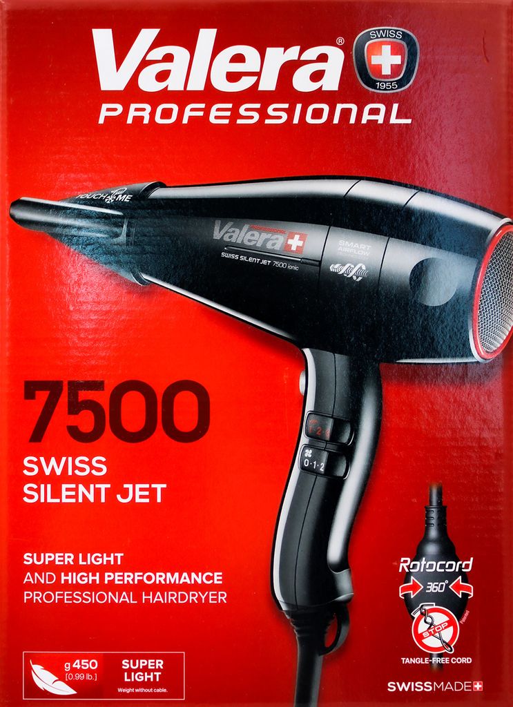 Valera Swiss Silent Jet Light 7500 Professional Ion Hair Produktbild 1