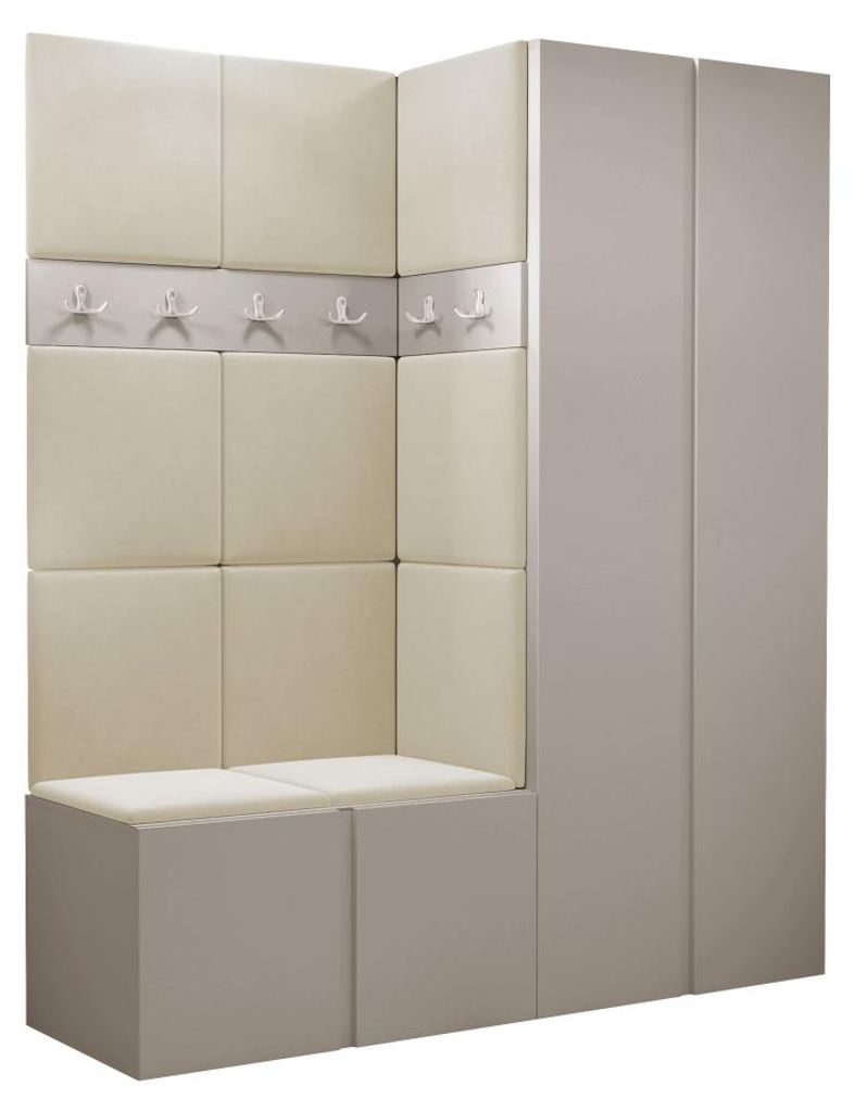 MIRJAN24 Garderoben-Set Orion III, Garderobe mit Sitzbank Produktbild 