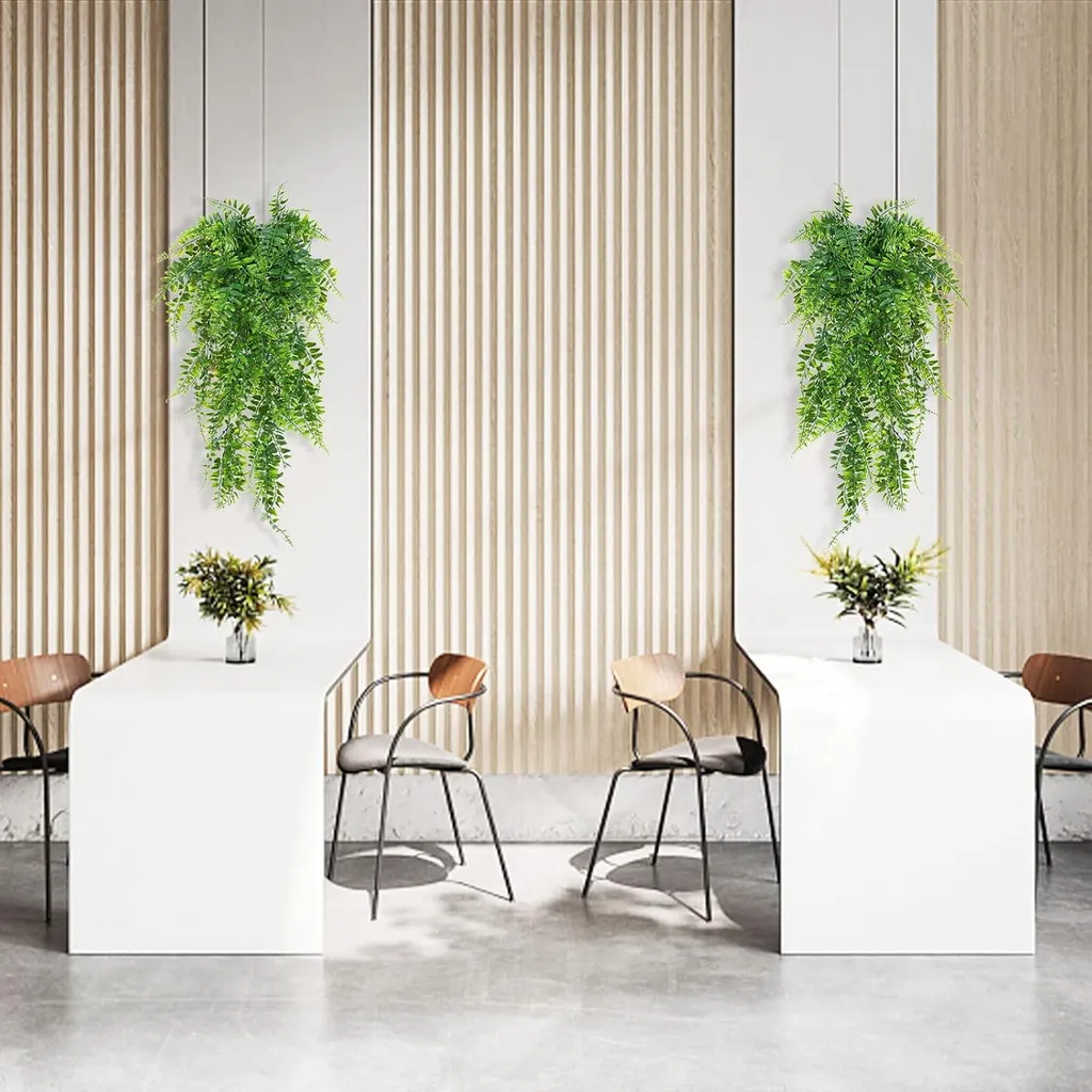 Plantes Artificielles Déco Intérieure - Suspension 90cm - Lot de 6