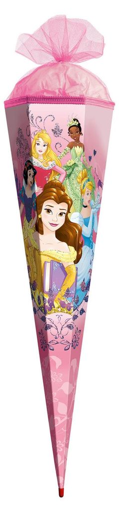 ROTH 678889 Školní kornout Disney Princess - čtvercový, 85 Obrázek produktu 