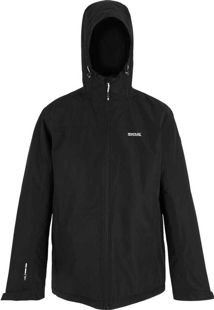 Regatta Wasserdichte, isolierte Thornridge-Jacke, Schwarz S
