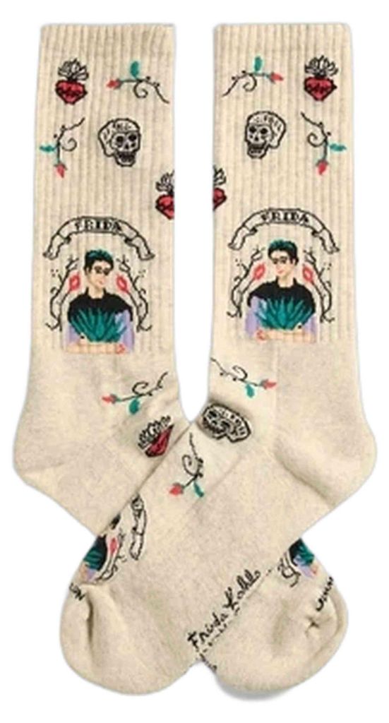 Chaussettes Jimmy Lion Athletic Frida Viva Mexico pour Uni Image du produit 