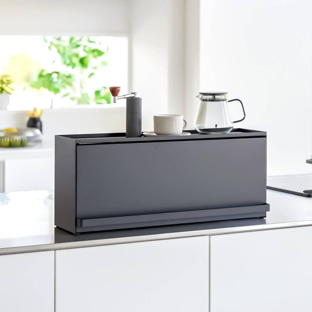 Yamazaki Küchenregal Organizer Regal stehend Metall Produktbild 