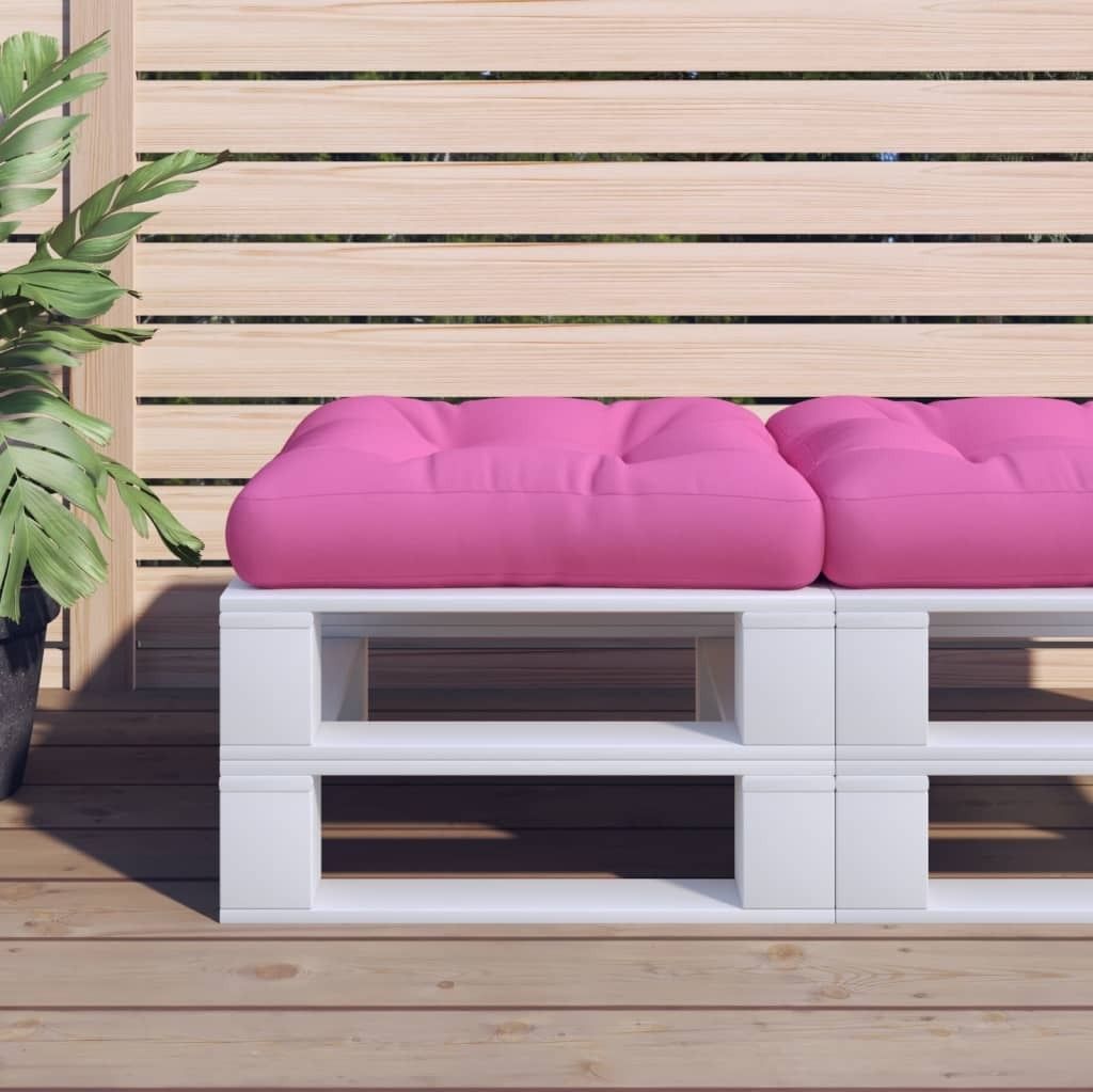 "im Angebot" Palettenkissen Rosa 58x58x10 cm Oxford-Gewebe - Gartenmöbelauflagen CC16585