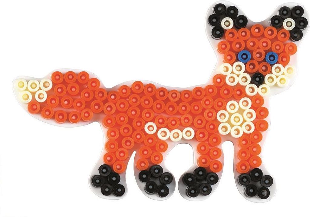 Hama 323 Hama Stiftplatte "Fuchs", weiß Image du produit 
