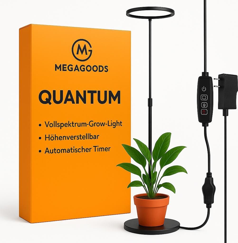LED Pflanzenlampe 165 cm höhenverstellbar Vollspektrum Grow Light DE.