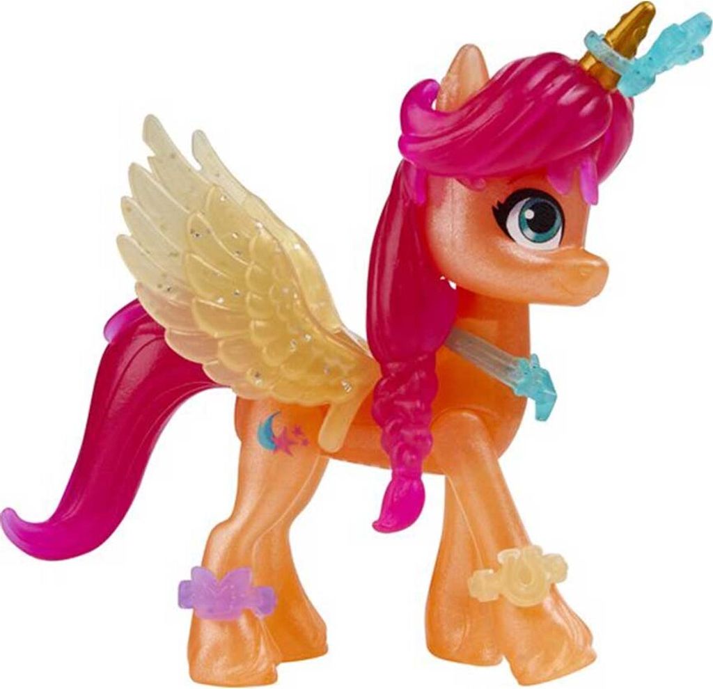 Hasbro, My Little Pony Sunny Starscout Figurine mit magischer Laterne und Zubehör, Bunt