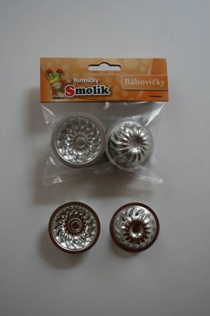 Formičky na cukroví bábovky 5cm 20ks - Smolík Obrázek produktu 