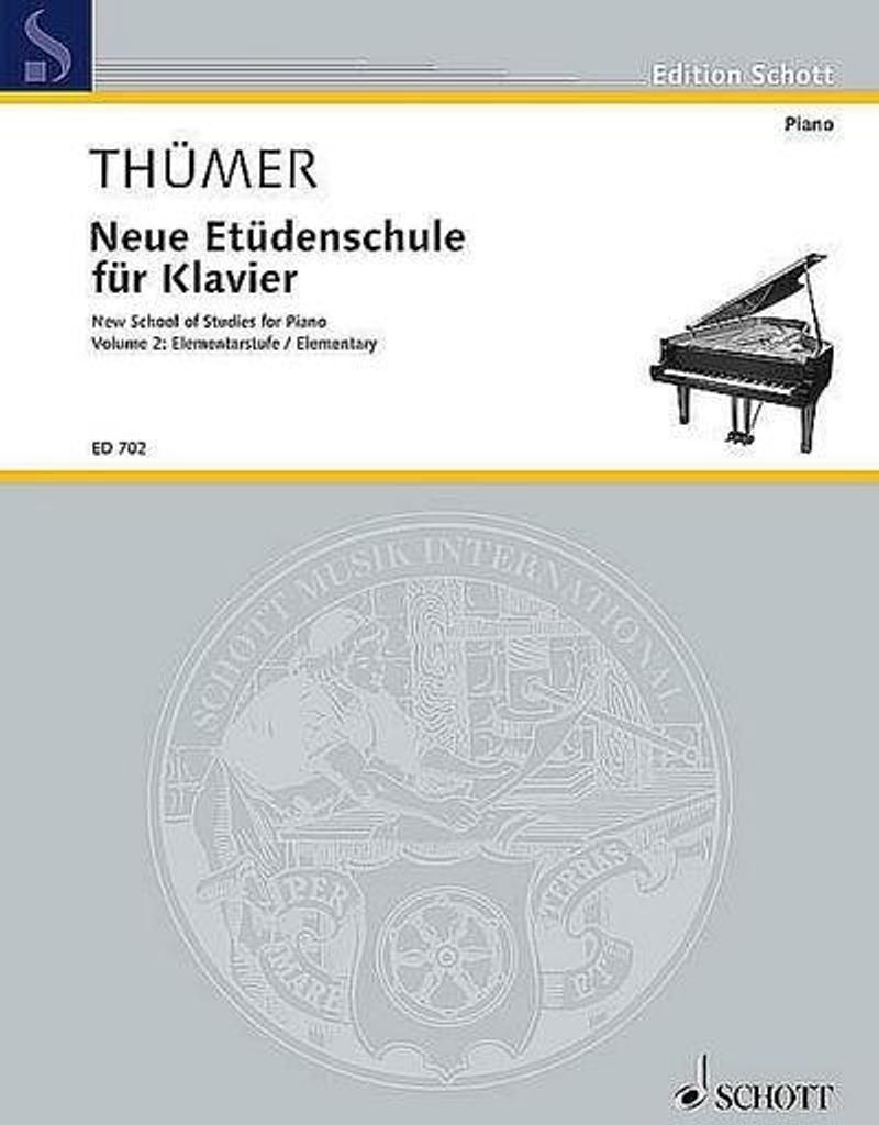 Neue Etüdenschule Band 2für Klavier (Elementarstufe)