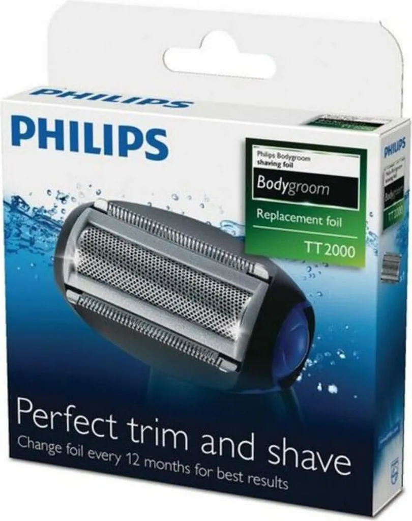 Éviter irritations rasage avec tête Philips TT2000/43 Bodygroom