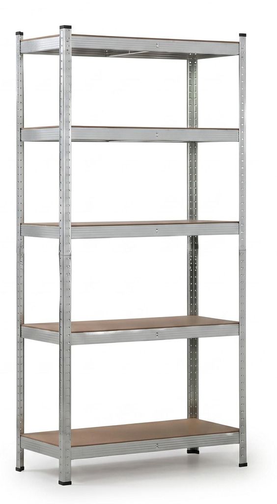 IvoQ Regál – 180 x 90 x 40 cm – 5 nastaviteľných políc – Obrázok produktu 