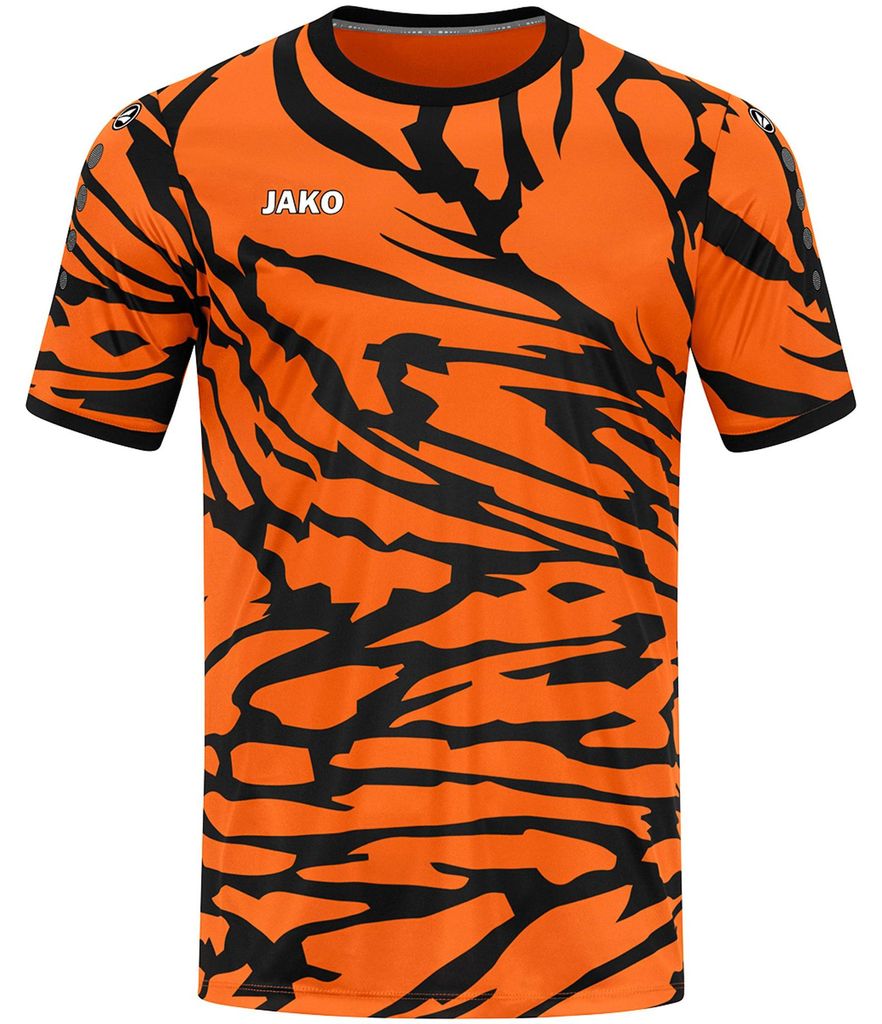 Jako Animal Trikot Kurzarm Kinder - Neonorange / Schwarz