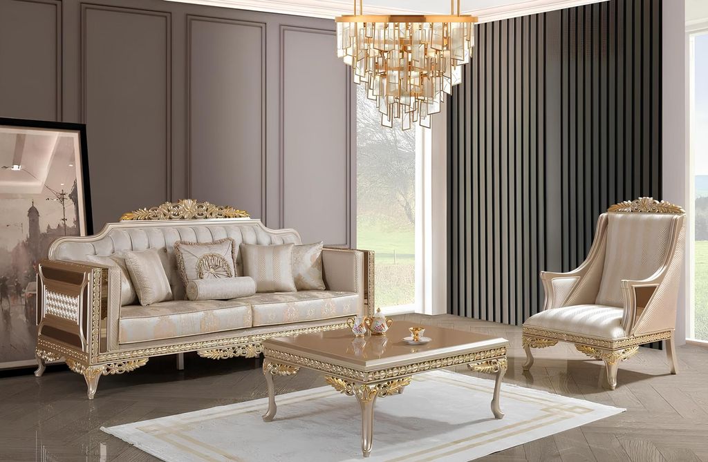 Sofagarnitur 31 Sitzer Couchtisch Wohnzimmer Modern Neu Luxus Möbel