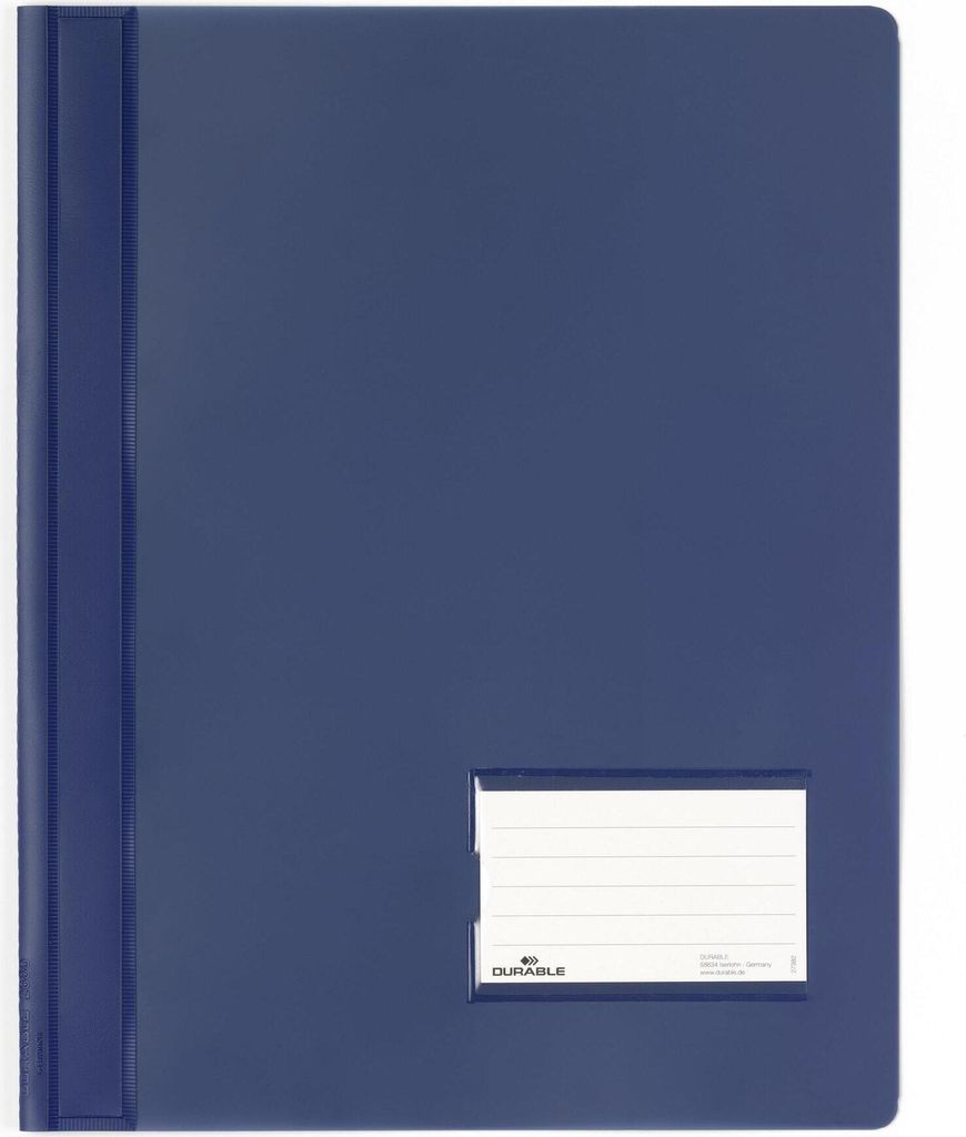 DURABLE Schnellhefter DURALUX A4+ transluzent 25 ST 268007