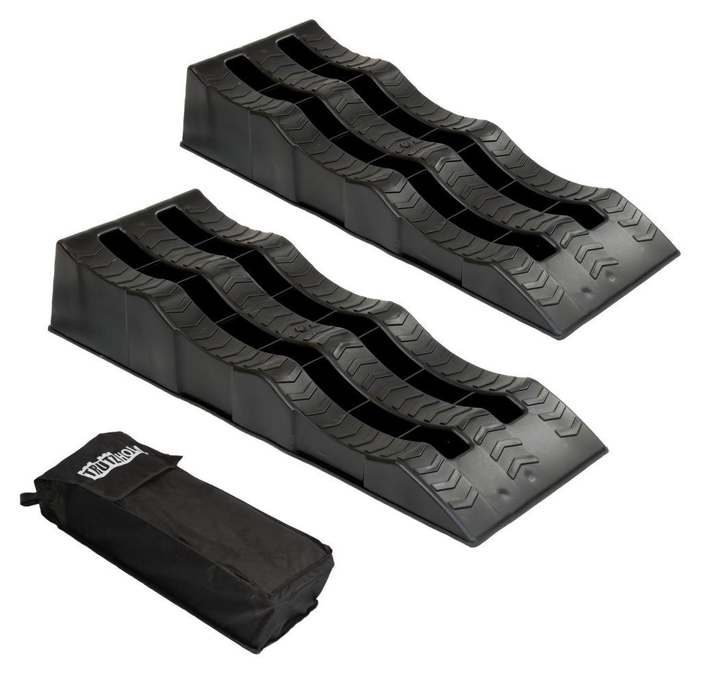 2x Auffahrkeile Wohnmobil 3,5t 60x21x12 cm Kunststoff Produktbild 