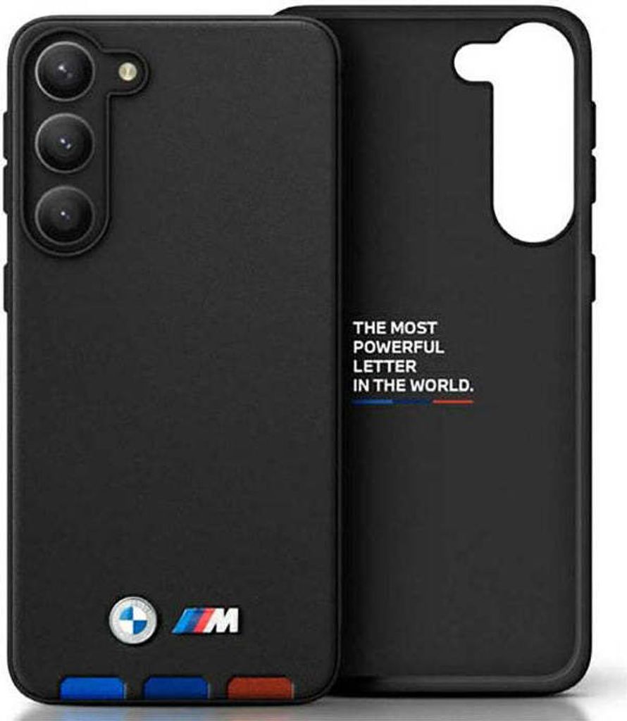 BMW Leder Hot Stamp Tricolor - Samsung Galaxy A54 5G Hülle Produktbild 