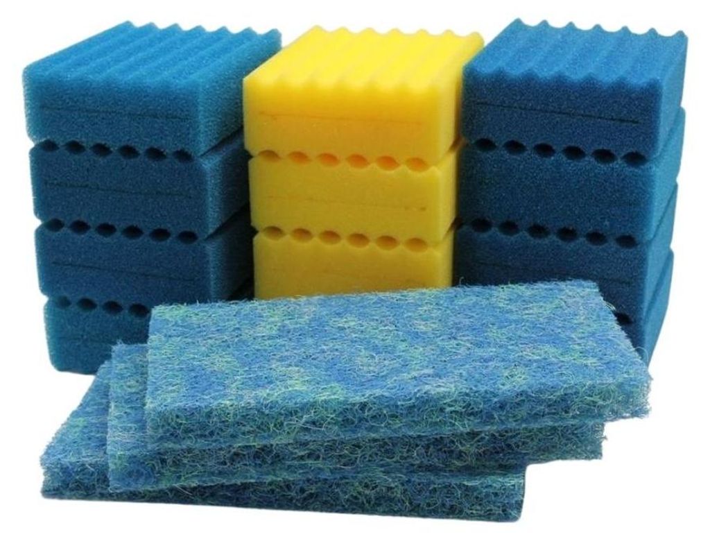Ersatzschwämme + Japanmatte SET für CBF-550B CBF-350C Produktbild 