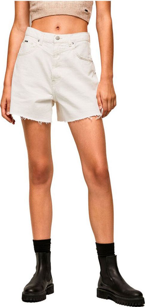 Pepe Jeans Rachel 1/4 Tb5 Kurze Jeans Blau 25 Frau Blau 25