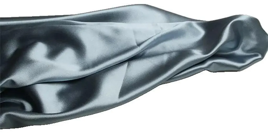 Tissu technique respirant gris bleuté en polyester pour sport et loisirs