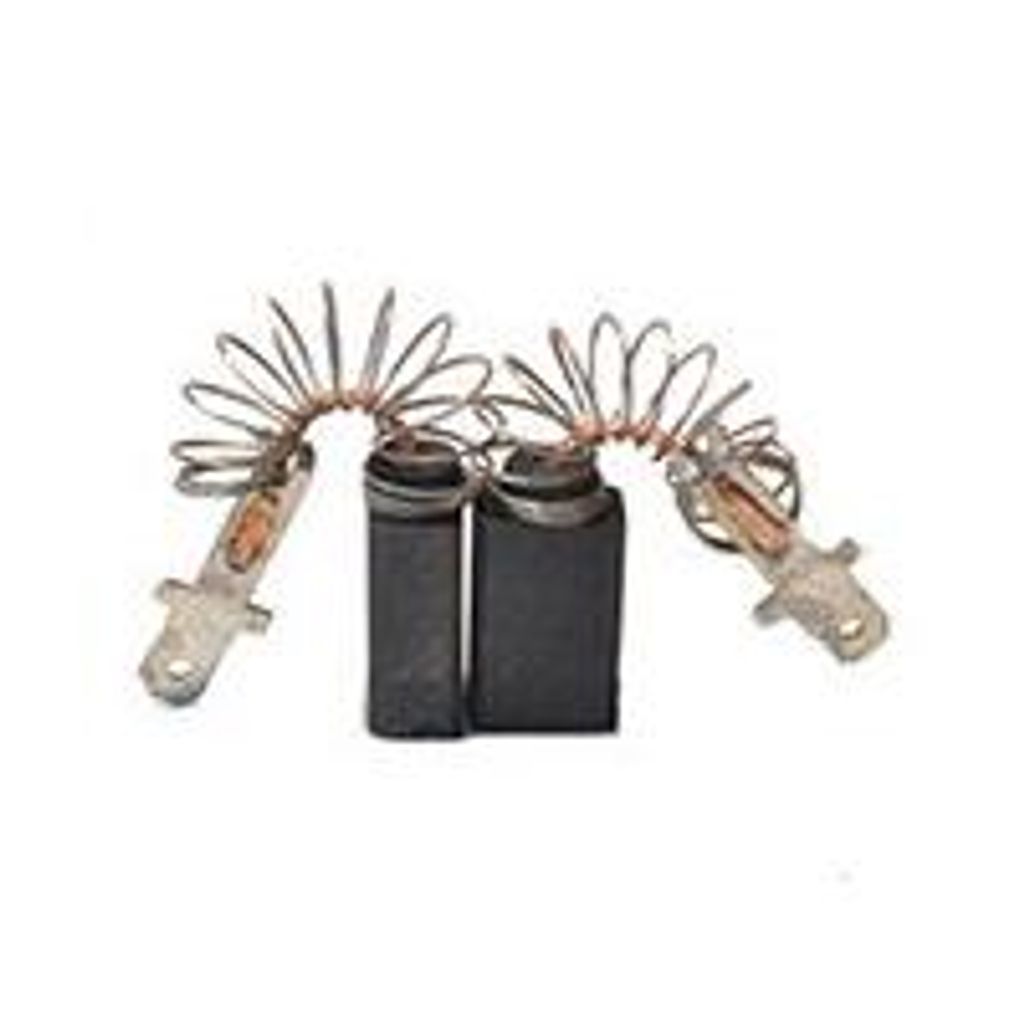 Set aus 2 anpassbaren Kohlen für Skil. Abmessungen: 6,4 x 10 x 15 mm.