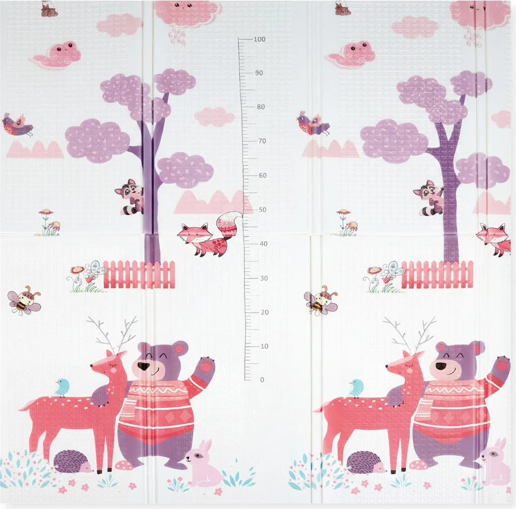 Grand Tapis de Jeu pour Bébé et Enfant - Mousse Douce Isolante 200x180cm