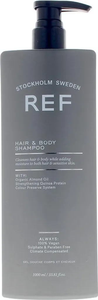 Shampooing REF 1000 ml cheveux et corps - Anti-dessèchement cutané