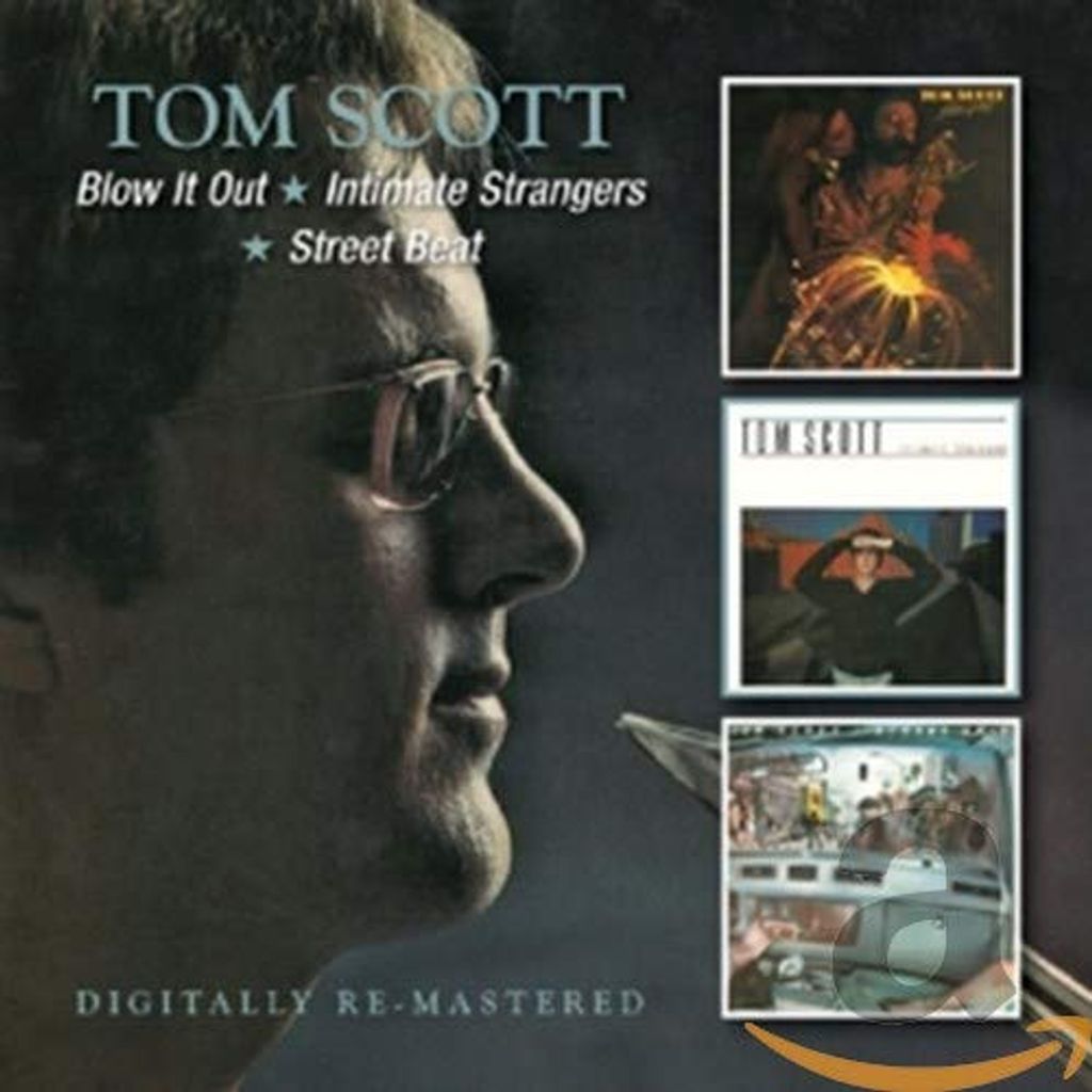 Tom Scott - blasen Sie es aus/intime Fremde/Street Beat CD