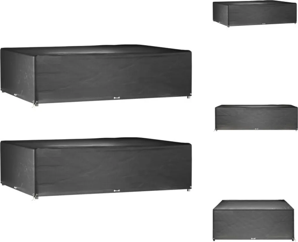 vidaXL Copri Mobili Giardino Rettangolare 300x200x75 cm - 2 Unità