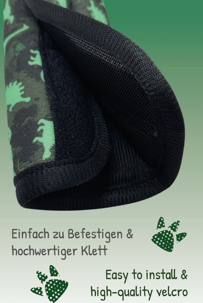 2x HECKBO Auto Gurtschutz Sicherheitsgurt Schulterpolster Produktbild 3