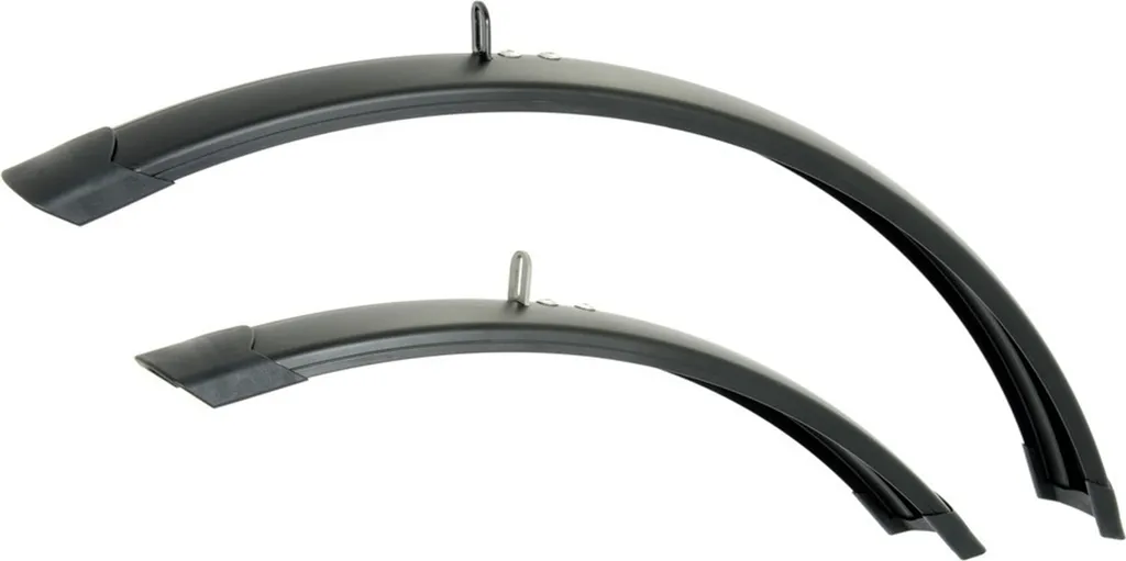 Garde-boue Alu Pletscher Fender Sport R50 24-26 pouces Noir 50mm