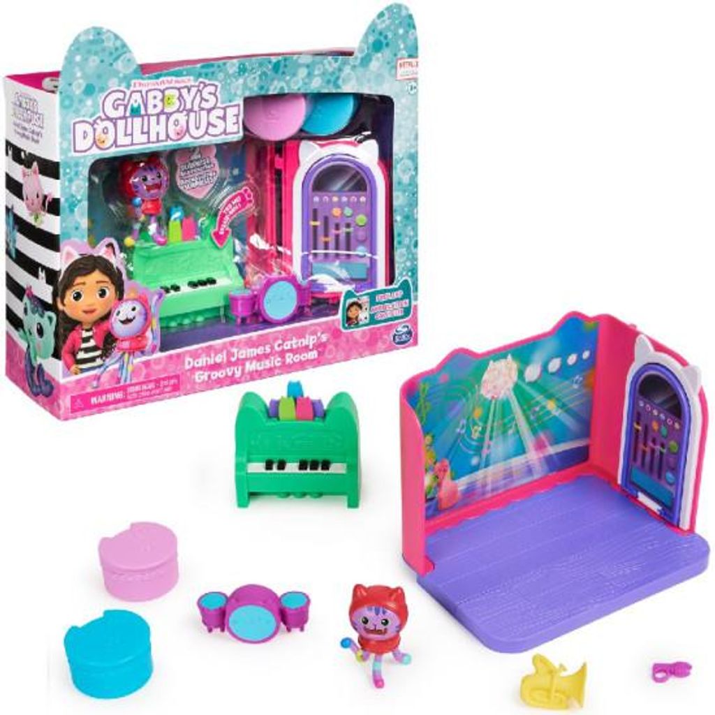 Gabby's Dollhouse Deluxe Room ? Groovy Music Room Produktbild 
